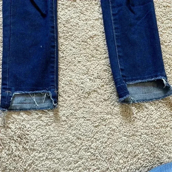 Distressed floral design Boom Boom jeans size 3 - Picture 2 of 6